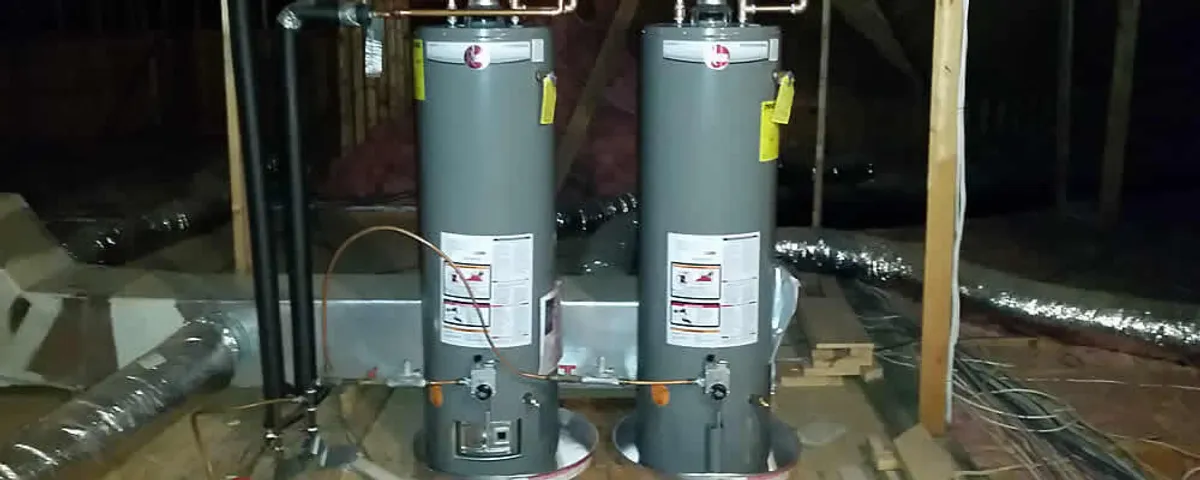 Tankless water heater installation for home hot water in Concord, MA